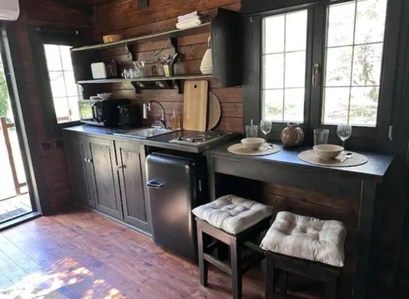 ホテル Roulotte / Tiny House Dans Les Alpilles Saint-Rémy-de-Provence エクステリア 写真
